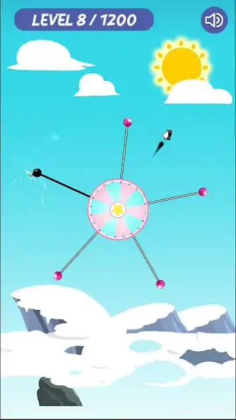 Play Ninja Penguin: Candy Adventure as an online game Ninja Penguin: Candy Adventure with UptoPlay