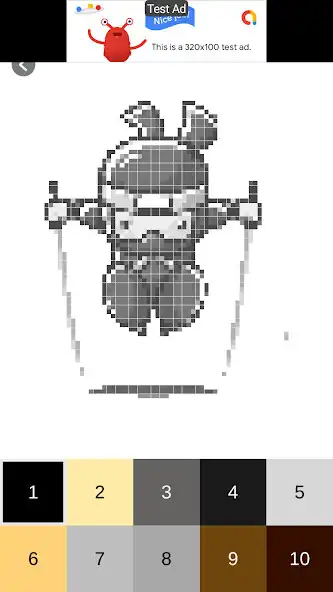 Play Ninja - Pixel Art as an online game Ninja - Pixel Art with UptoPlay
