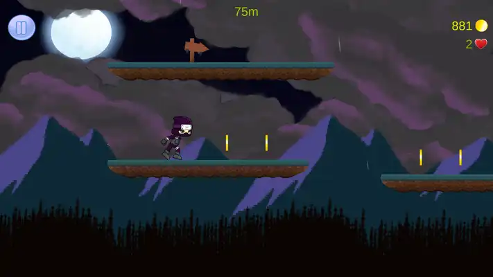 Play Ninja Platform Runner