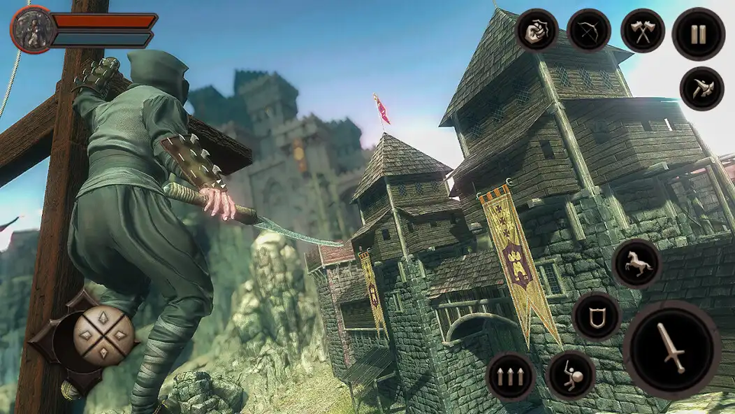 Play ninja samurai assassin hunter as an online game ninja samurai assassin hunter with UptoPlay