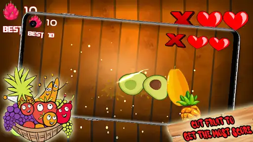 Play Ninjas Fruits Mania : Srink Srunk as an online game Ninjas Fruits Mania : Srink Srunk with UptoPlay