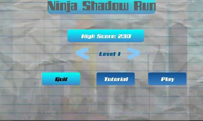 Play Ninja Shadow Run