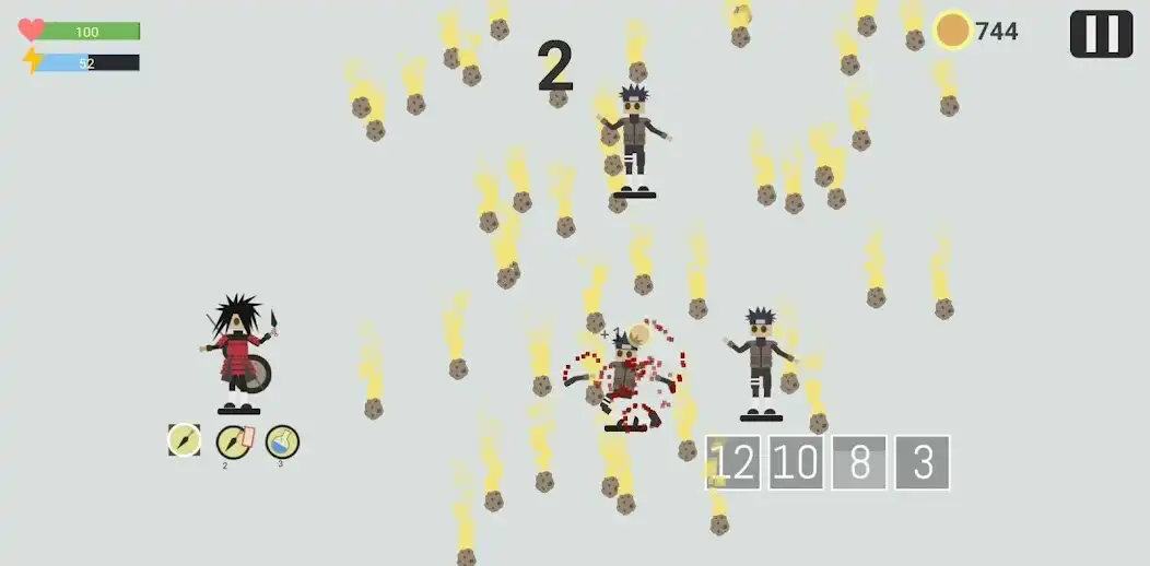 Play Ninja Shuriken Offline Stick as an online game Ninja Shuriken Offline Stick with UptoPlay