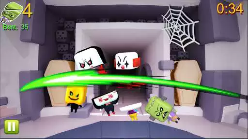 Play Ninja Slice Zombie : Zombie Cut Master  and enjoy Ninja Slice Zombie : Zombie Cut Master with UptoPlay