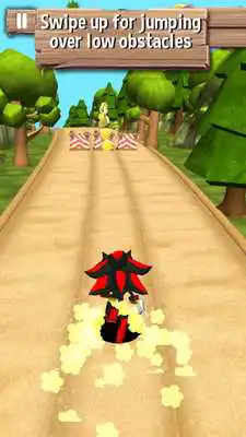 Play Ninja Sonic Running Shadow