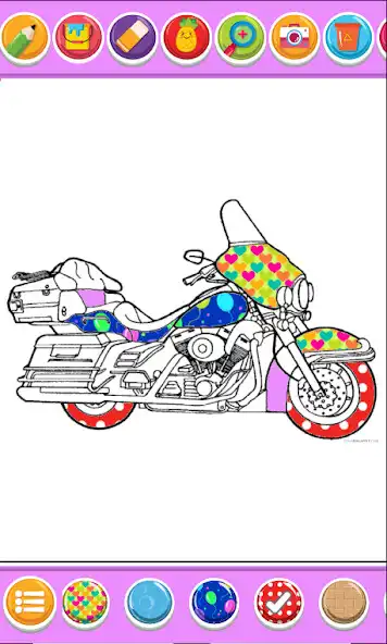 Play ninja sport motorbike coloring  and enjoy ninja sport motorbike coloring with UptoPlay
