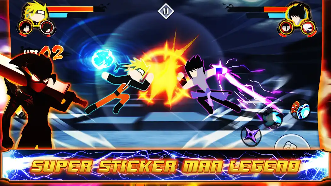 Play Ninja Stickman Legend Warrior  and enjoy Ninja Stickman Legend Warrior with UptoPlay