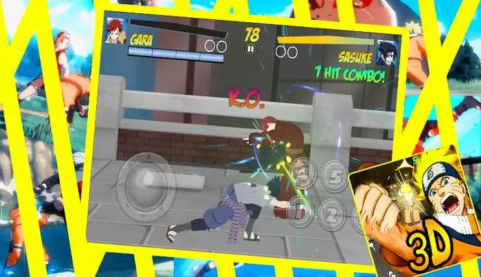 Play ninja strom fight Kombat Master