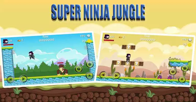 Play ninja super jungle