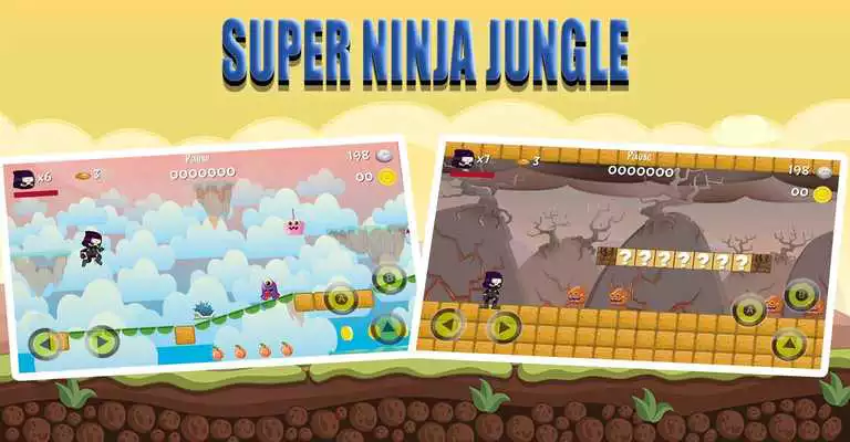 Play ninja super jungle