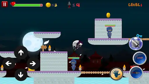 Play Ninja Timo: Rise of Ninja as an online game Ninja Timo: Rise of Ninja with UptoPlay