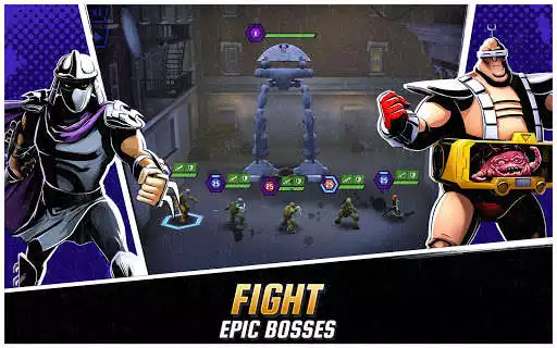 Play Ninja Turtles: Legends as an online game Ninja Turtles: Legends with UptoPlay