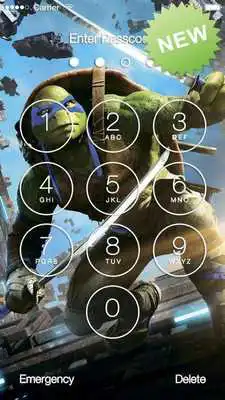 Play Ninja Turtles Lock Screen
