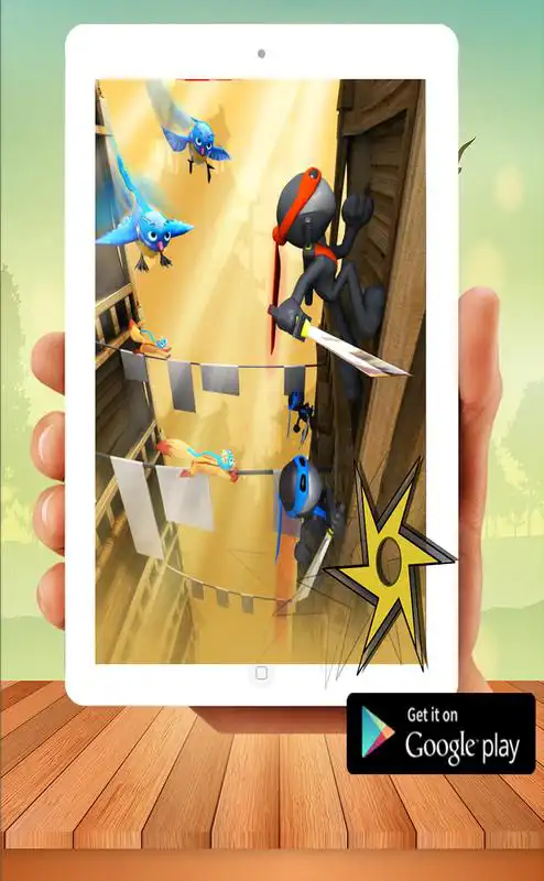 Play ninja vs birds: spring battle