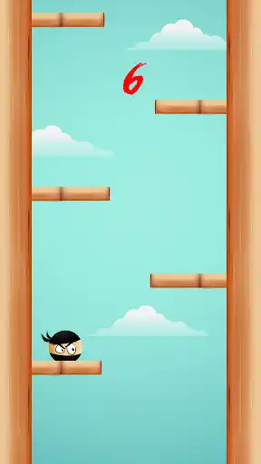 Play Ninja Vs Lava : Survival Game as an online game Ninja Vs Lava : Survival Game with UptoPlay