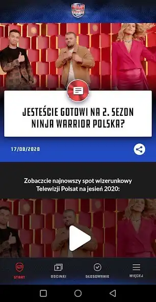 Play Ninja Warrior Polska as an online game Ninja Warrior Polska with UptoPlay