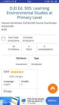 Play NIOS D.EL.ED. APP