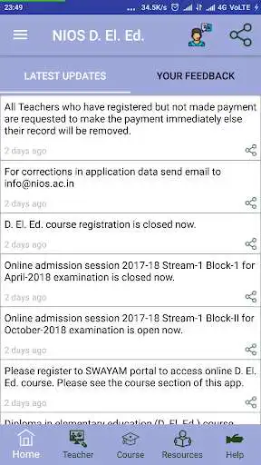 Play NIOS D. EL. Ed. Course  and enjoy NIOS D. EL. Ed. Course with UptoPlay