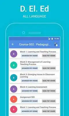Play NIOS Diploma in Elementary Education (D.El.Ed.)