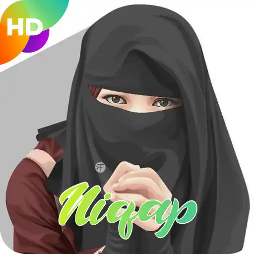 Play Niqap Muslimah Cartoon Wallpaper APK