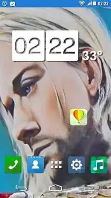 Play Nirvana Kurt Cobain Art LWP