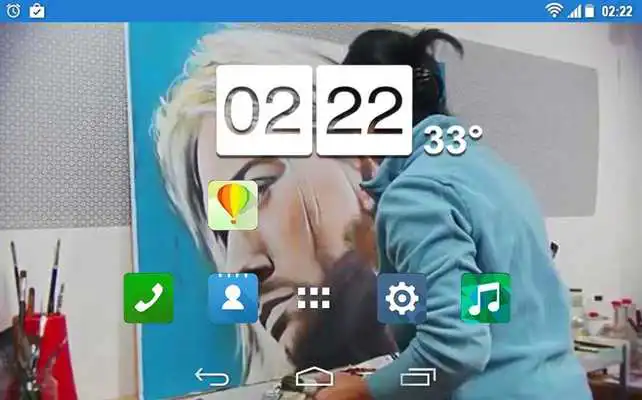 Play Nirvana Kurt Cobain Art LWP