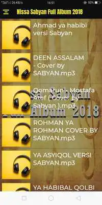 Play Nissa Sabyan Full Album 2018