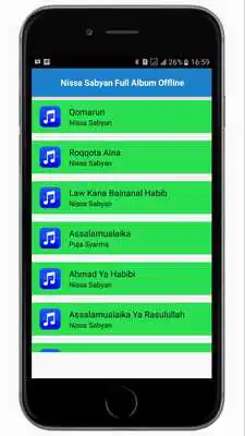 Play Nissa Sabyan Full Album Offline