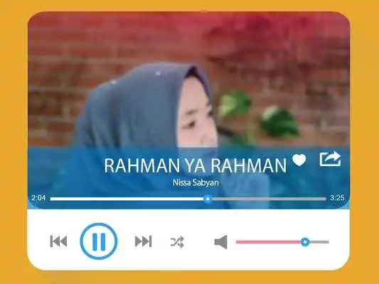 Play Nissa Sabyan Mp3 Sholawat Nabi Terbaru