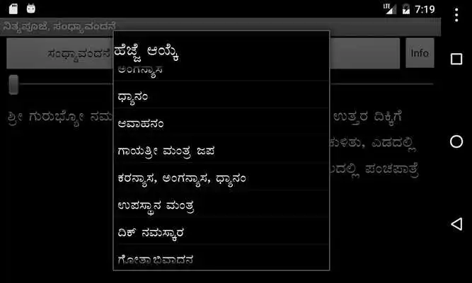 Play Nityapooje  Sandhyaavandane