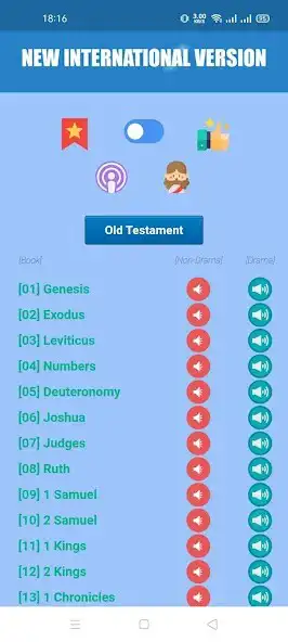 Play NIV Bible - Audio App as an online game NIV Bible - Audio App with UptoPlay