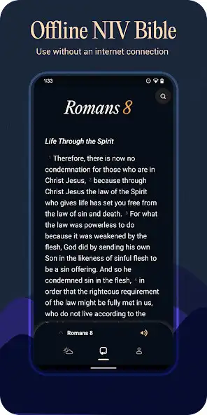 Play NIV Bible Offline - Holy Bible as an online game NIV Bible Offline - Holy Bible with UptoPlay