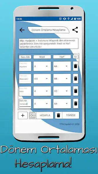 Play Üniversite Not Hesaplama as an online game Üniversite Not Hesaplama with UptoPlay