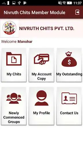 Play Nivruth Chits Member Module as an online game Nivruth Chits Member Module with UptoPlay