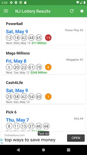 Play Nj Lottery Results  and enjoy Nj Lottery Results with UptoPlay