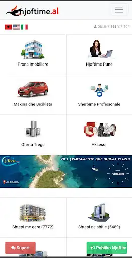 Play Njoftime.al as an online game Njoftime.al with UptoPlay