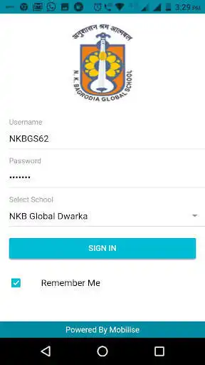 Play N. K. Bagrodia School Teacher App as an online game N. K. Bagrodia School Teacher App with UptoPlay