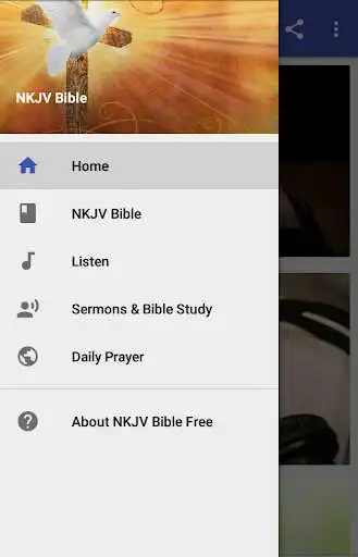Play NKJV Bible Free  and enjoy NKJV Bible Free with UptoPlay