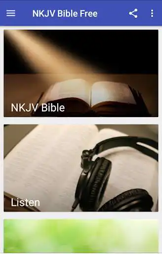 Play NKJV Bible Free as an online game NKJV Bible Free with UptoPlay