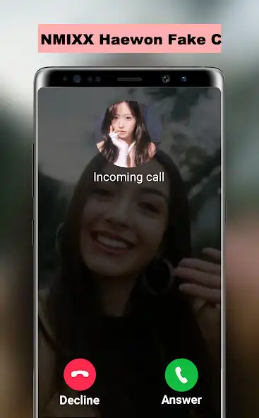 Play NMIXX Haewon Fake Call  and enjoy NMIXX Haewon Fake Call with UptoPlay