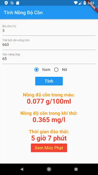 Play Nồng Độ Cồn as an online game Nồng Độ Cồn with UptoPlay