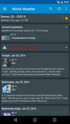 Play NOAA Weather