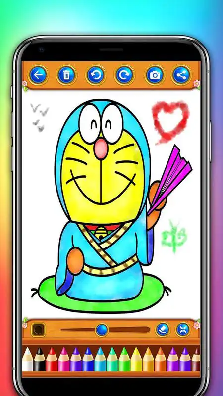 Play Nobita Super Heroes Coloring And Drawing Book