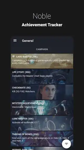 Play Noble - Halo Achievements  and enjoy Noble - Halo Achievements with UptoPlay