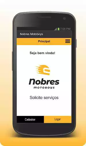 Play Nobres Motoboys - Cliente as an online game Nobres Motoboys - Cliente with UptoPlay