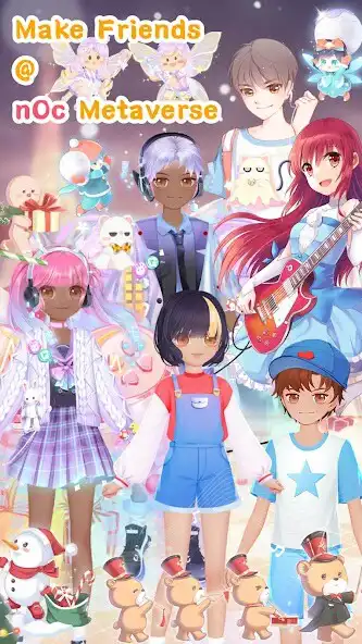 Play nOc: Avatar Dress Up Chat Game  and enjoy nOc: Avatar Dress Up Chat Game with UptoPlay