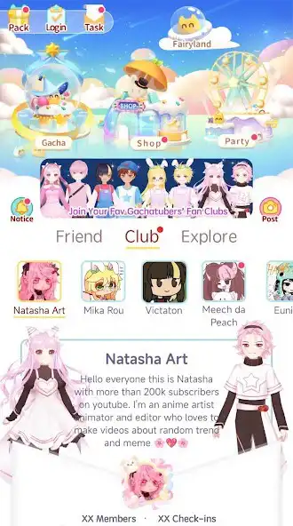 Play nOc: Avatar Dress Up Chat Game as an online game nOc: Avatar Dress Up Chat Game with UptoPlay