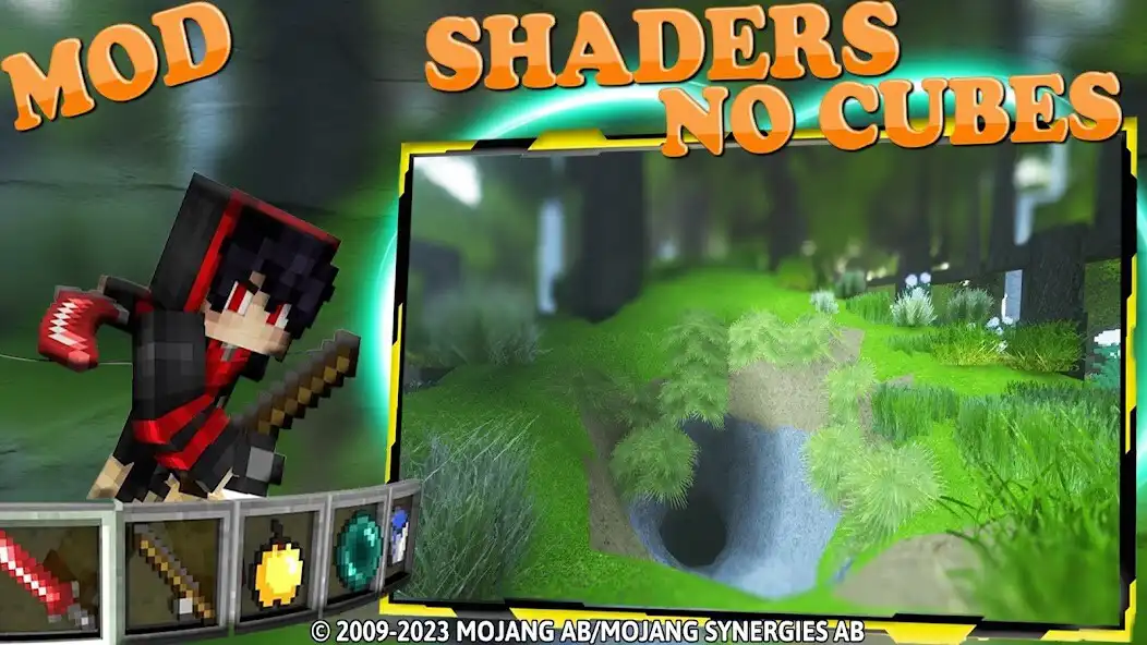 Play No Cubes Shader: MCPE Textures  and enjoy No Cubes Shader: MCPE Textures with UptoPlay