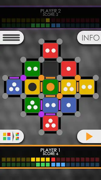 Play Node - 2 Player Strategy Game as an online game Node - 2 Player Strategy Game with UptoPlay