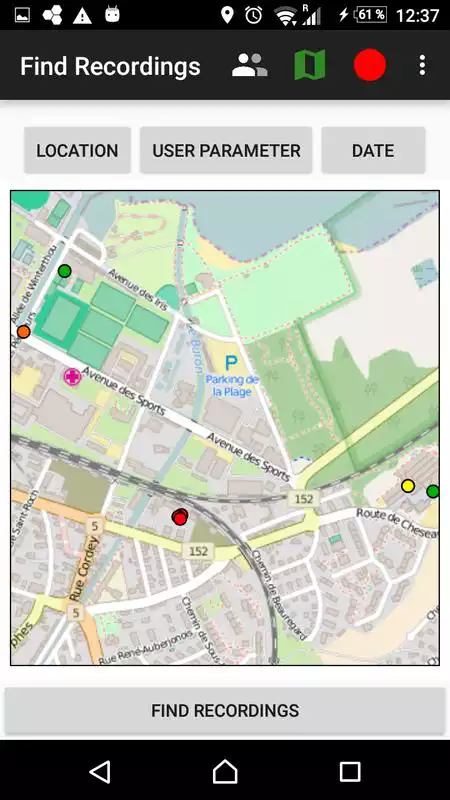 Play Noise mapping